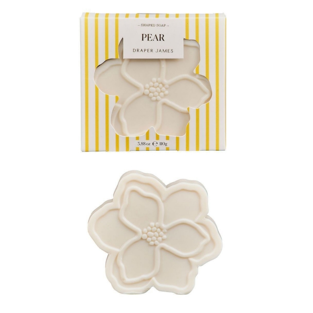 Draper James By Reese Witherspoon Magnolia Shaped Pear Scented Bar Soap